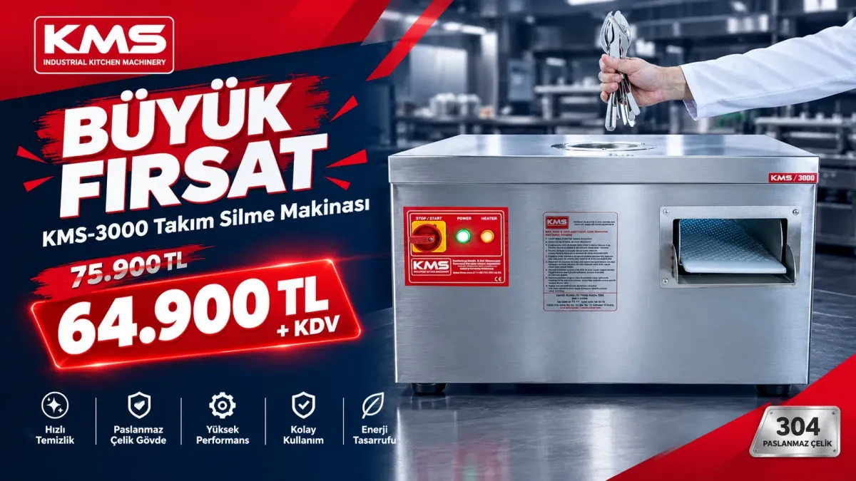 KMS-3000 Set Üstü Takım Silme ve Parlatma Makinası
