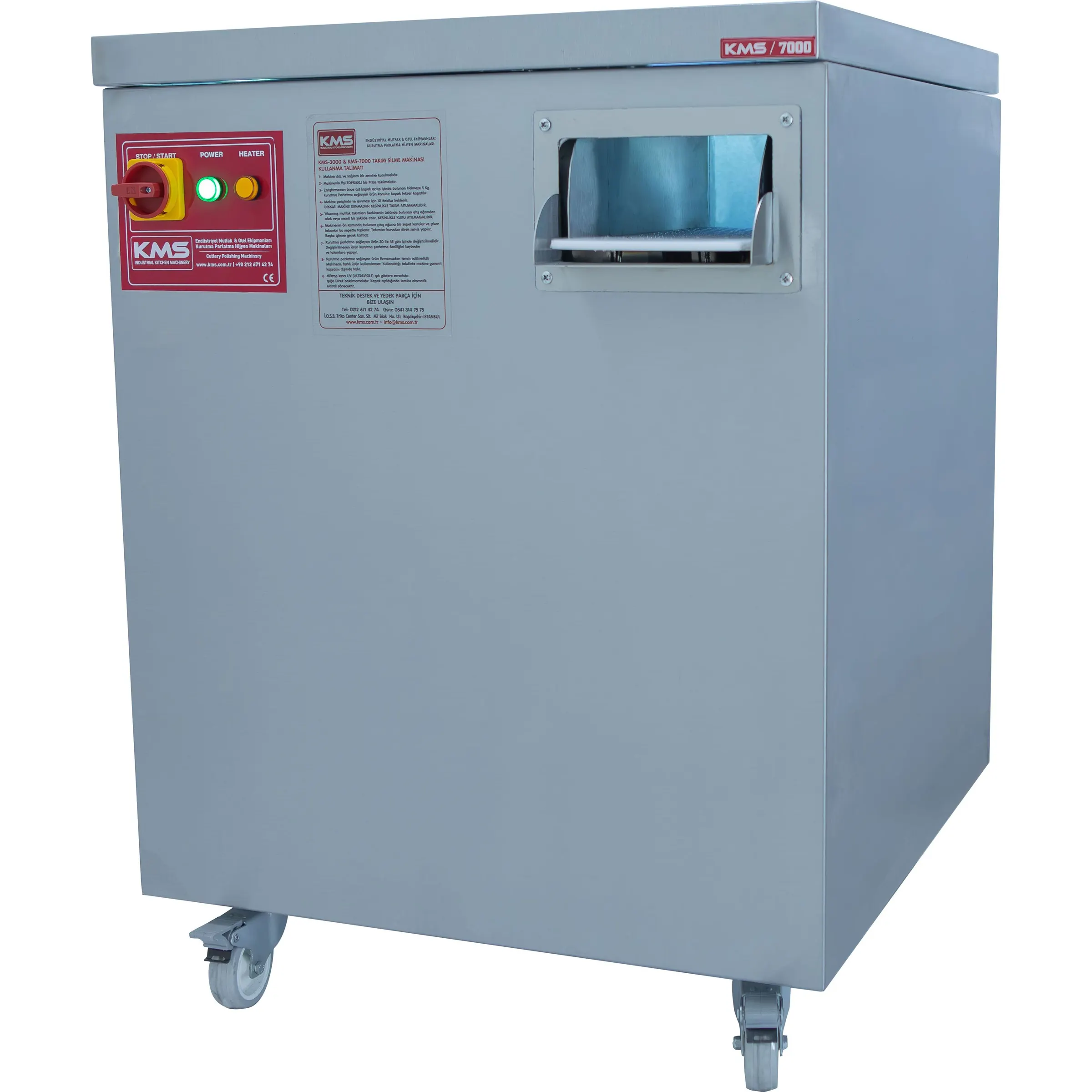 KMS-7000 takım silme makinası