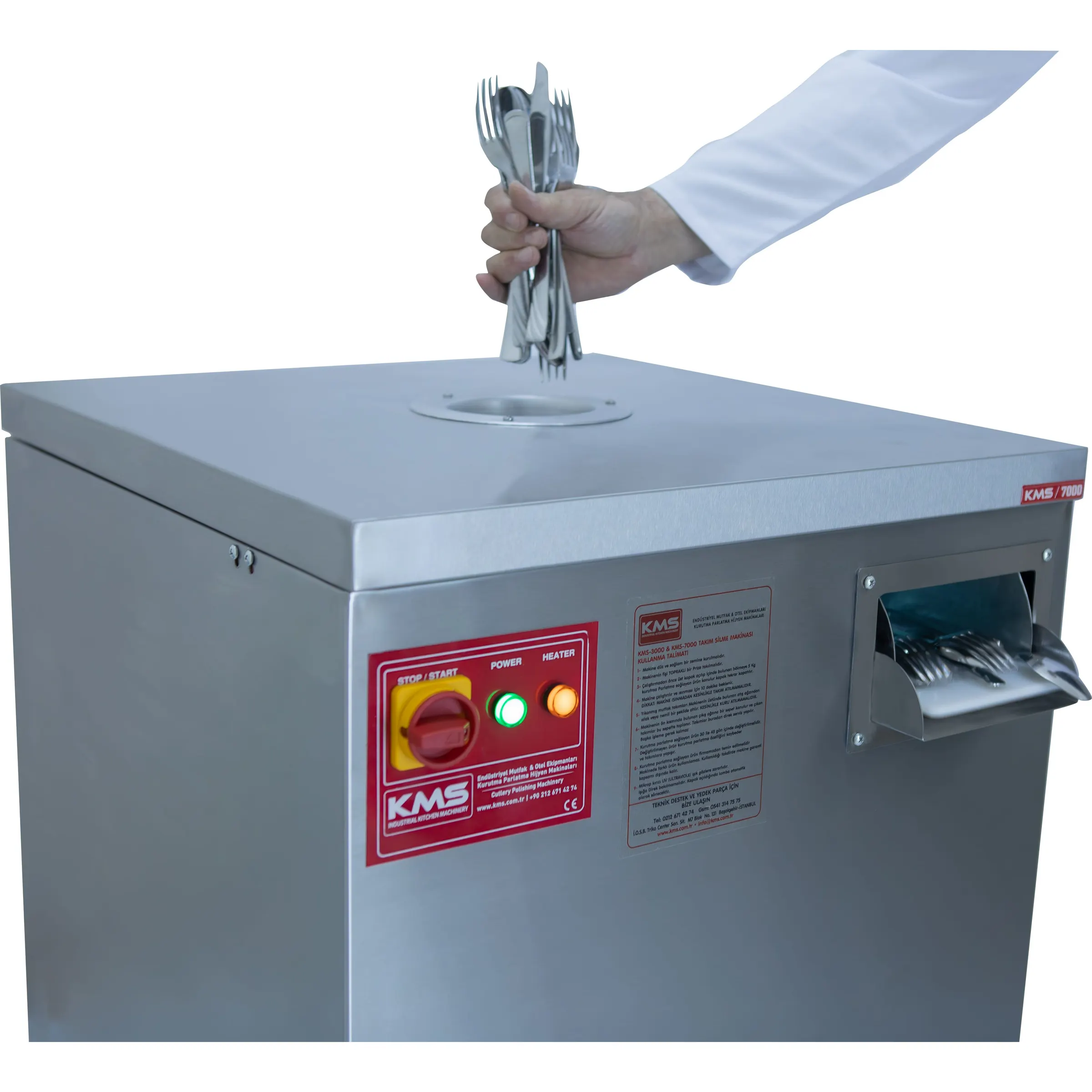 KMS-7000 takım silme makinası